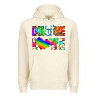 Sandshell choose love (gay) Premium Hoodie - HRA Design Shop