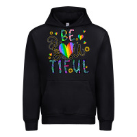 Black be you tiful Urban Hoodie - CowhideDigitalArt