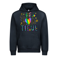 Navy be you tiful Urban Hoodie - CowhideDigitalArt