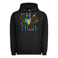 Pigment Black be you tiful Urban Hoodie - CowhideDigitalArt