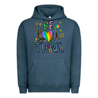 Pigment Midnight Navy be you tiful Urban Hoodie - CowhideDigitalArt