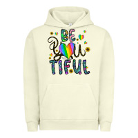Pigment Pistachio be you tiful Urban Hoodie - CowhideDigitalArt
