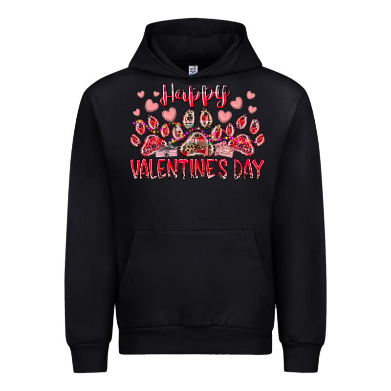 Happy Valentines Day Dog Pet Urban Hoodie by RacoonDesign | Teevron