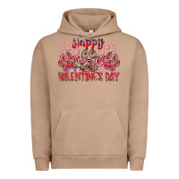 Pigment Burro happy valentines day dog pet Urban Hoodie - RacoonDesign