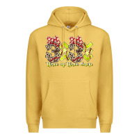 Antique Gold three up theree down softball Premium Hoodie - RacoonDesign