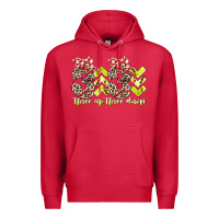 Cardinal three up theree down softball Premium Hoodie - RacoonDesign