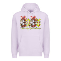 Lilac three up theree down softball Premium Hoodie - RacoonDesign