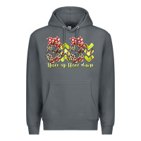 Rock three up theree down softball Premium Hoodie - RacoonDesign