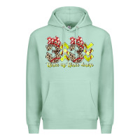 Seafoam three up theree down softball Premium Hoodie - RacoonDesign