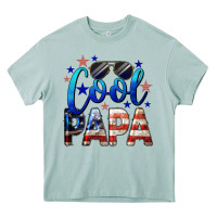 Arona Cool Papa American Flag 4th of July Heavy Core Tee - LillyAllenDesigns