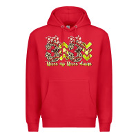 Red three up theree down softball Premium Hoodie - RacoonDesign