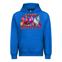 Cobalt happy valentines day Urban Hoodie - RacoonDesign