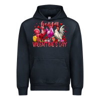 Navy happy valentines day Urban Hoodie - RacoonDesign