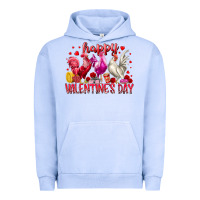 Pigment Grape Ice happy valentines day Urban Hoodie - RacoonDesign