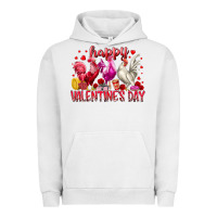 Pigment Lunar Rock happy valentines day Urban Hoodie - RacoonDesign