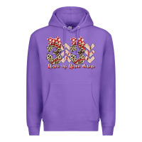 Purple three up theree down Premium Hoodie - RacoonDesign