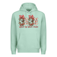 Seafoam three up theree down Premium Hoodie - RacoonDesign
