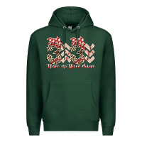 Sports Green three up theree down Premium Hoodie - RacoonDesign