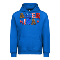 Cobalt america thunderbolt Urban Hoodie - HRA Design Shop