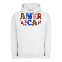 Pigment Lunar Rock america thunderbolt Urban Hoodie - HRA Design Shop