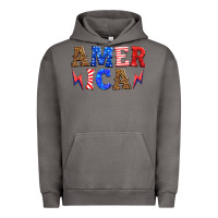 Pigment Tornado america thunderbolt Urban Hoodie - HRA Design Shop