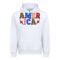 White america thunderbolt Urban Hoodie - HRA Design Shop
