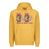 Mustard three up theree down Premium Hoodie - RacoonDesign