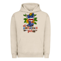Pigment French Oak all american girl cowboy boot with sunflower Urban Hoodie - HRA Design Shop