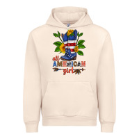 Sandshell all american girl cowboy boot with sunflower Urban Hoodie - HRA Design Shop