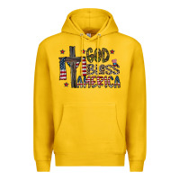 Lemon god bless america Premium Hoodie - CowhideDigitalArt