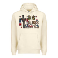 Sandshell god bless america Premium Hoodie - CowhideDigitalArt