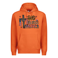 Carrot god bless america Premium Hoodie - CowhideDigitalArt