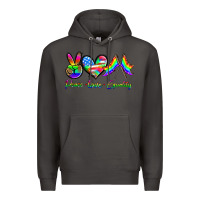 Smoke peace love equality Premium Hoodie - HRA Design Shop