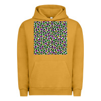 Mardi Gras Leopard  Seamless Pattern Urban Hoodie | Teevron