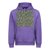 Tulip mardi gras leopard  seamless pattern Urban Hoodie - FaDigitalArtStudio