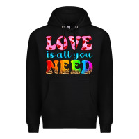Black love is all you need Premium Hoodie - HRA Design Shop