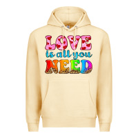 Pina Colada love is all you need Premium Hoodie - HRA Design Shop