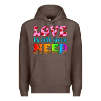 Coffee love is all you need Premium Hoodie - HRA Design Shop