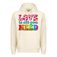 Tofu love is all you need Premium Hoodie - HRA Design Shop