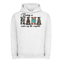 Pigment Lunar Rock being nana makes my life complate Urban Hoodie - CowhideDigitalArt