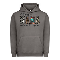 Pigment Tornado being nana makes my life complate Urban Hoodie - CowhideDigitalArt