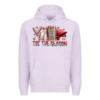 Lilac tis the season baseball Premium Hoodie - RacoonDesign