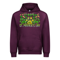 Mauve Wine heppy st. patricks day Urban Hoodie - RacoonDesign