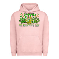 Pigment Salmon heppy st. patricks day Urban Hoodie - RacoonDesign