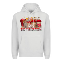 Dove Grey tis the season Premium Hoodie - RacoonDesign
