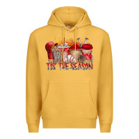 Mustard tis the season Premium Hoodie - RacoonDesign