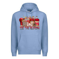 Colony Blue tis the season Premium Hoodie - RacoonDesign