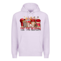 Lilac tis the season Premium Hoodie - RacoonDesign