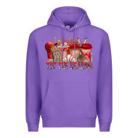 Purple tis the season Premium Hoodie - RacoonDesign