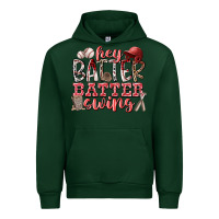 Foreset Green hey batter batter swing Urban Hoodie - RacoonDesign